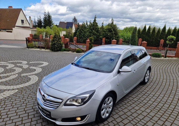 Opel Insignia cena 31999 przebieg: 209724, rok produkcji 2014 z Jedwabne małe 596